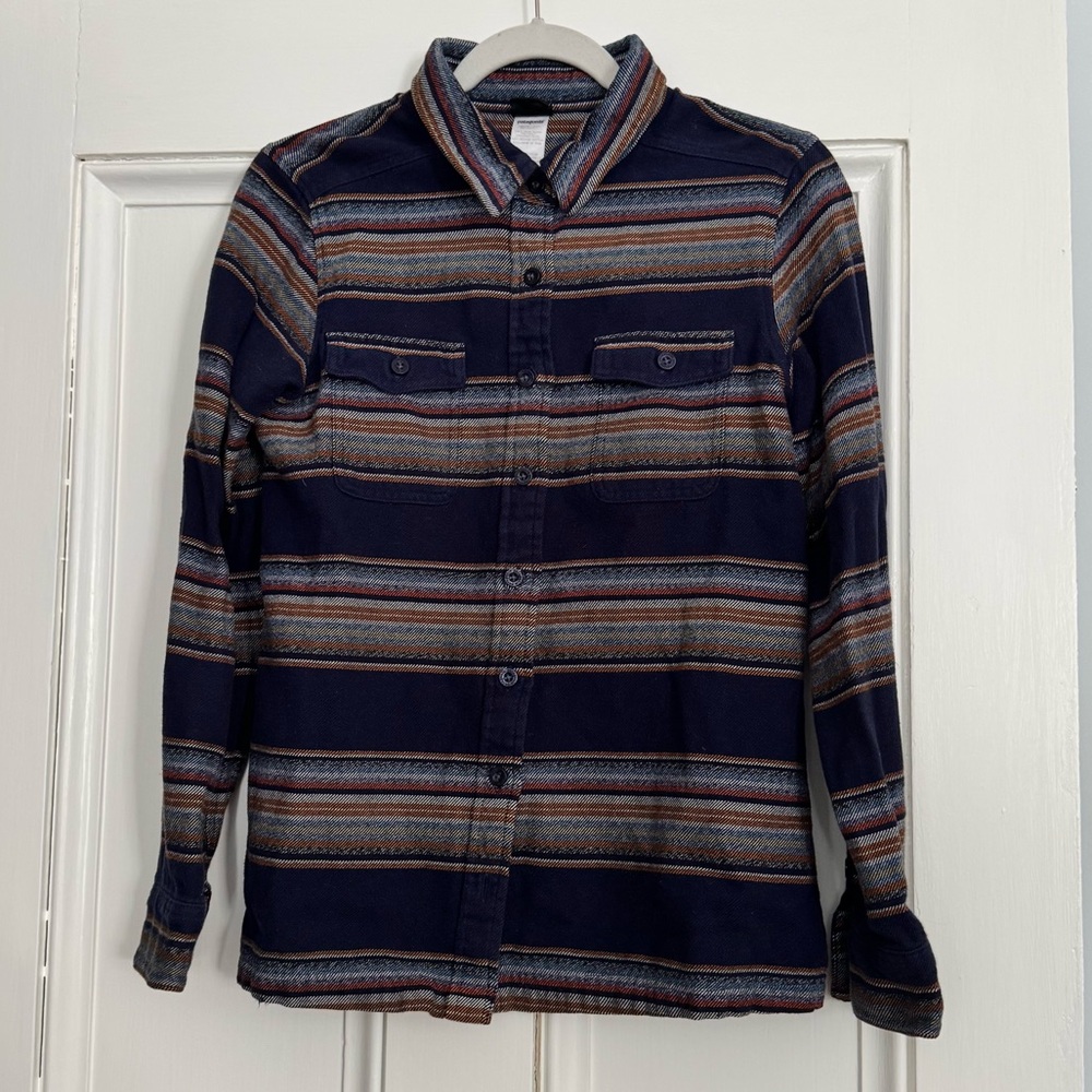 Patagonia Multicolor Plaid  flannel  Shirt organic cotton